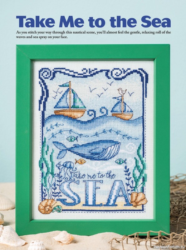 Схемы из журнала "Just CrossStitch" August 2021