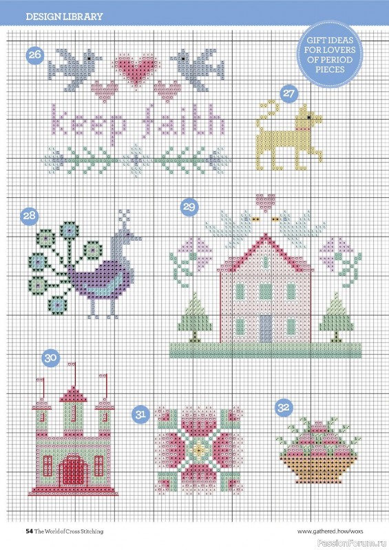 Журнал "The World of Cross Stitching" №309 2021