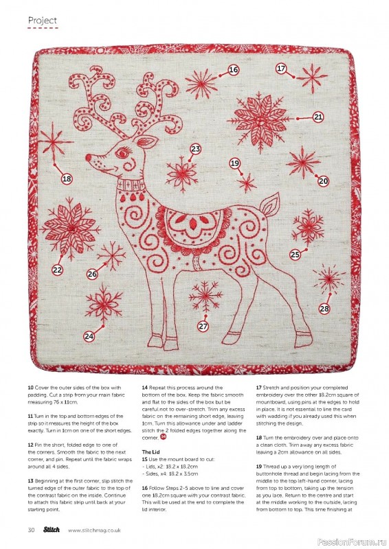 Много идей и схем в журнале "Stitch Magazine" №133 2021