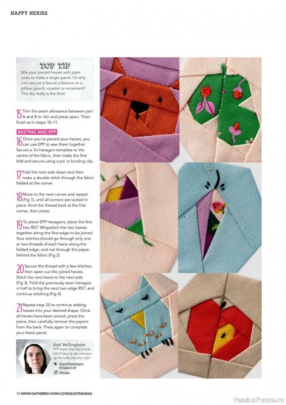 Журнал "Love Patchwork &Quilting" №101 2021