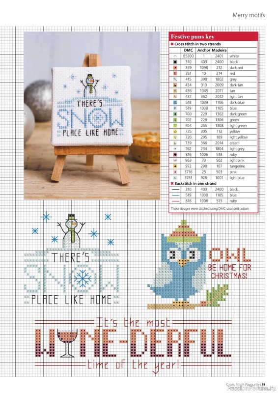 Журнал "Cross Stitch Favourites - Christmas" 2021