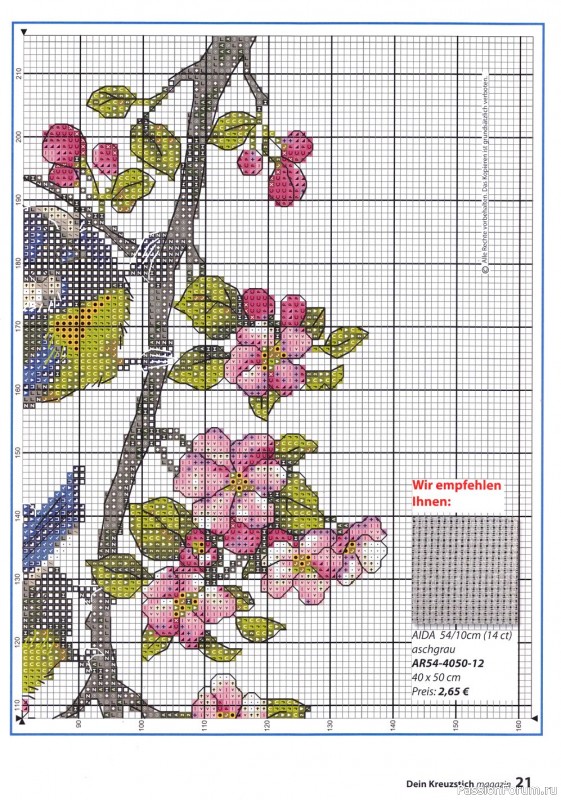 Журнал "Dein Kreuzstich Magazin" №4 2021