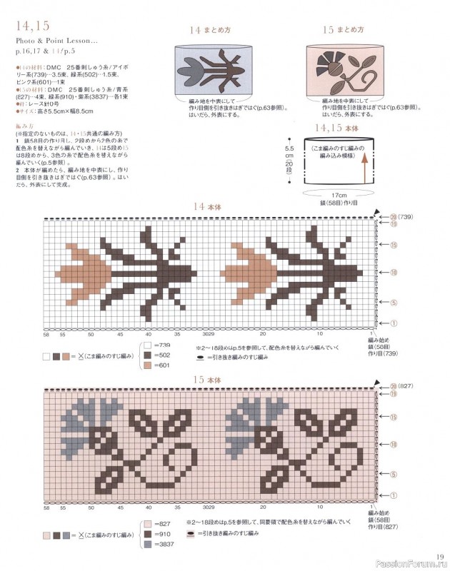 МК из японских журналов Asahi Original. Botanical Item