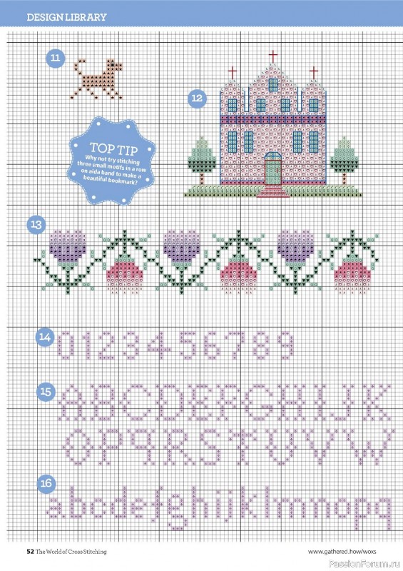 Журнал "The World of Cross Stitching" №309 2021