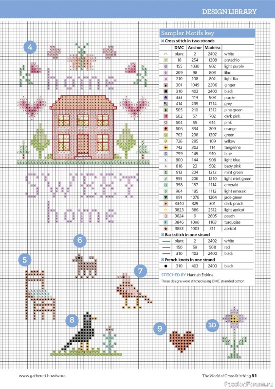 Журнал "The World of Cross Stitching" №309 2021