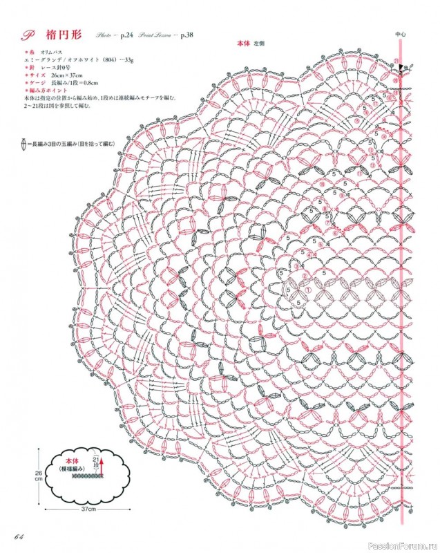 Журнал "Elegance Crochet Lace Doily" - 2021