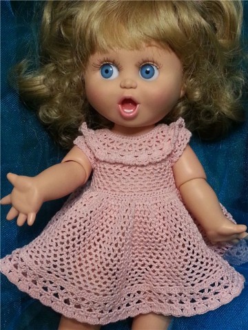 Платье на куклу (Galoob Baby Face)