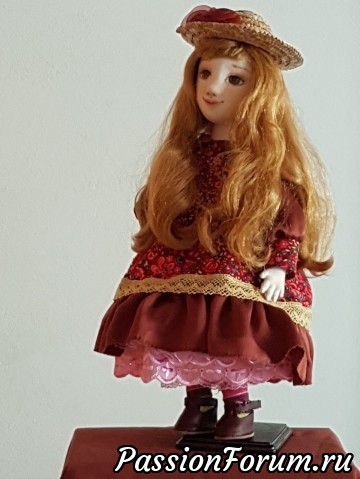 Куколка текстильная 43 см.