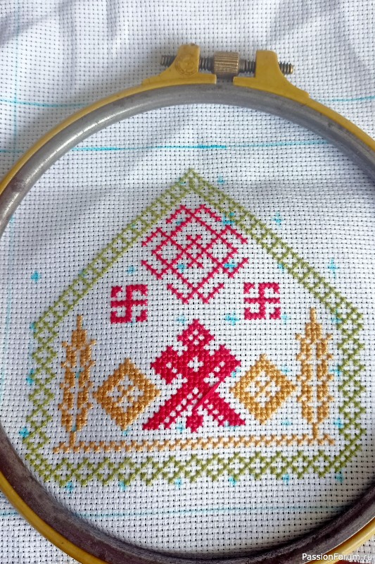 Обережный домик "Макошь на золотых полях"