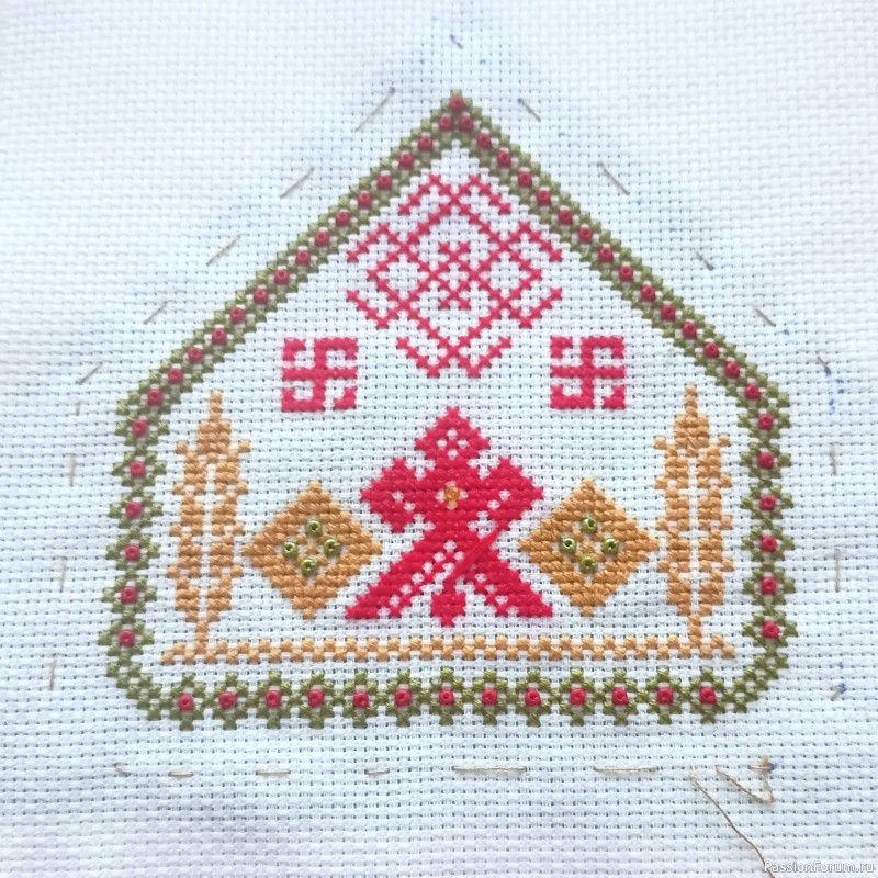 Обережный домик "Макошь на золотых полях"