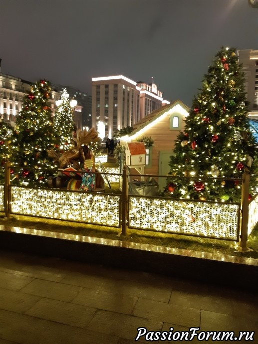 Встреча в предновогодней Москве.