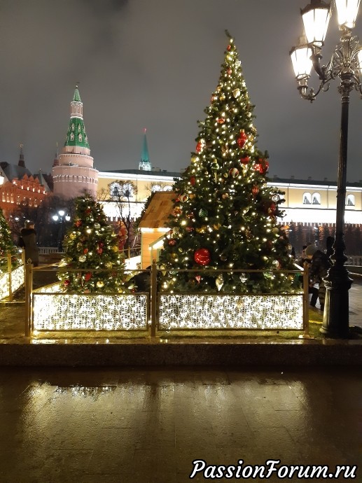 Встреча в предновогодней Москве.