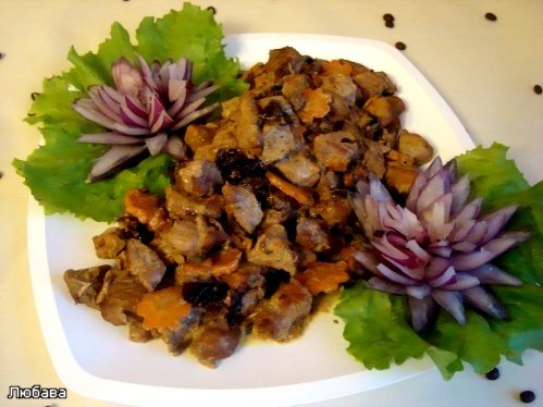 Мясо с кофе
