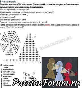Вязаные аппликации крючком (интернет)