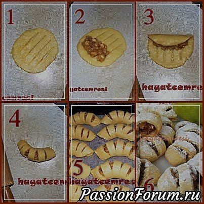 Красивое оформление выпечки булочек и пирожков( из интернета).