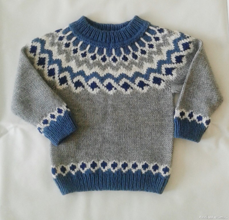 Пуловер для мальчика 4 года