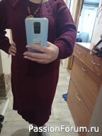 Платье Burgundy II или Новогоднее
