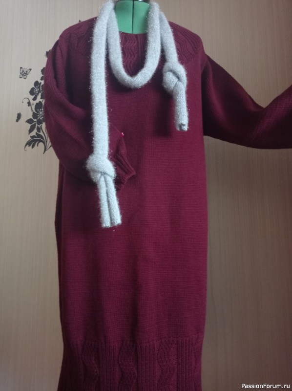 Платье Burgundy II или Новогоднее