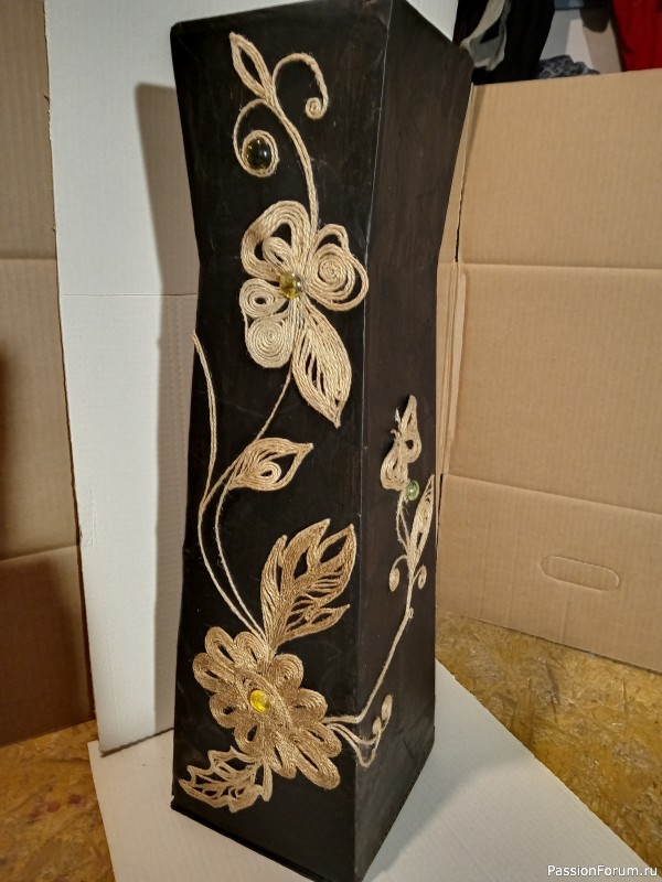 Интерьерная ваза "Цветочное настроение"