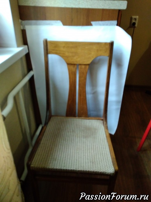 Реставрация стула (или состаривание?)