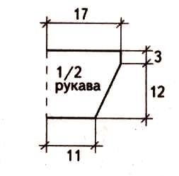 рукав летнего топа