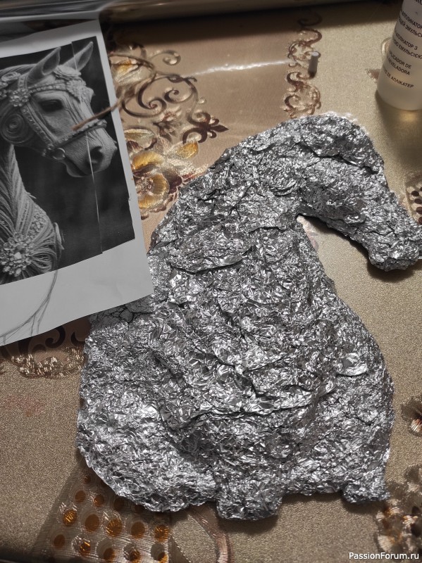 Конкурсная работа: Лошадка Снежка