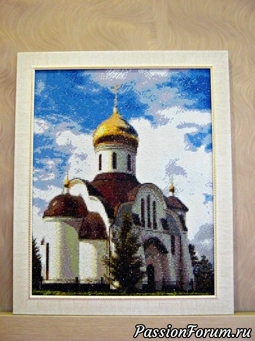 Это моя работа по фото. В нашем городе находится этот собор. Князь=Владимирский Собор. Город Удомля. размер 40х50см Это моя работа по фото. В нашем городе находится этот собор. Князь=Владимирский Собор. Город Удомля. размер 40х50см