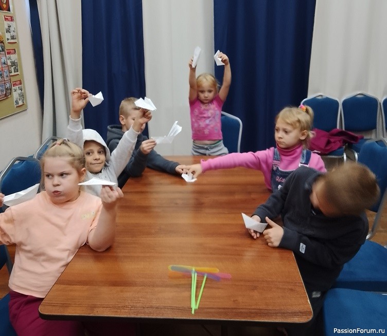 Ещё немного о работе с детишками.