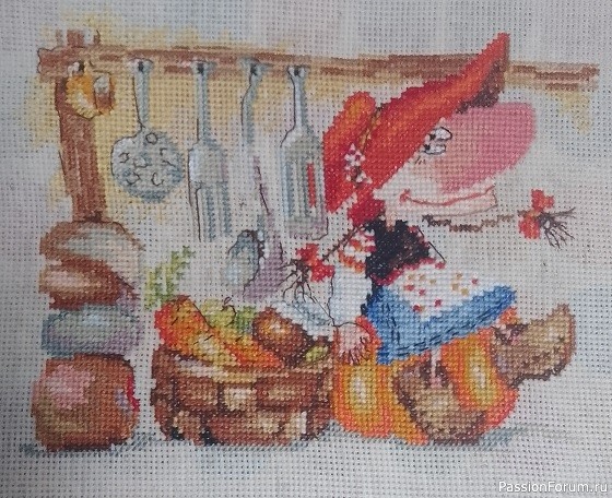 Овощная домовушка-кладовушка Маняша.