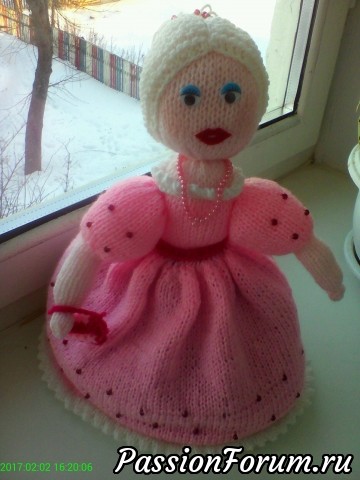 Моя первая вязанная кукла АННА