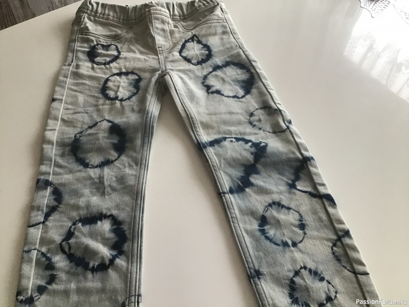 Как перекрасить джинсы
