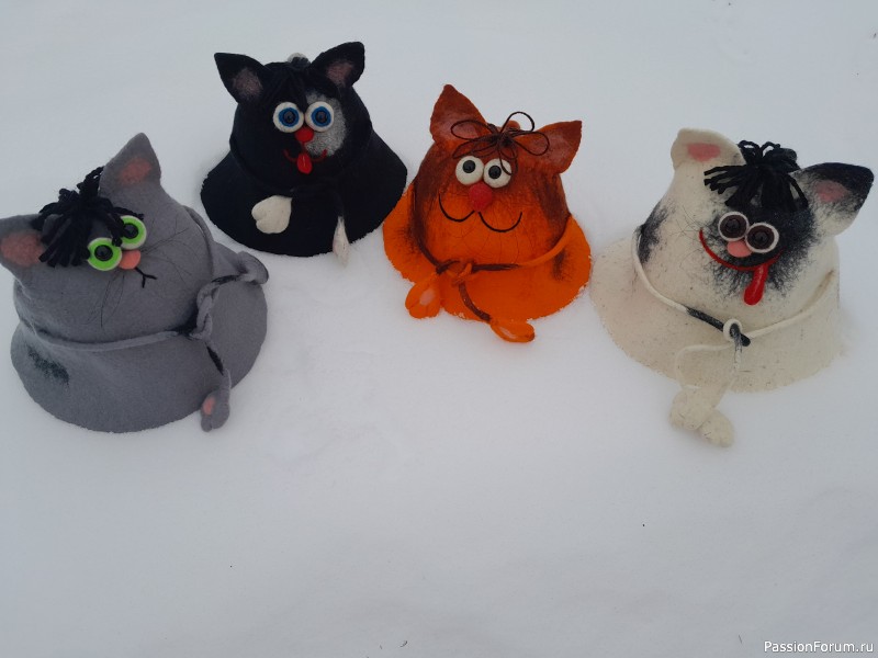 Рукастые шапки