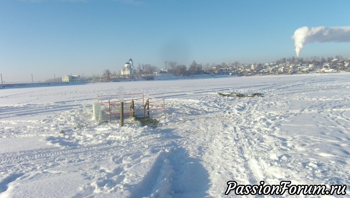 Наши традиции в ночь на Крещение!