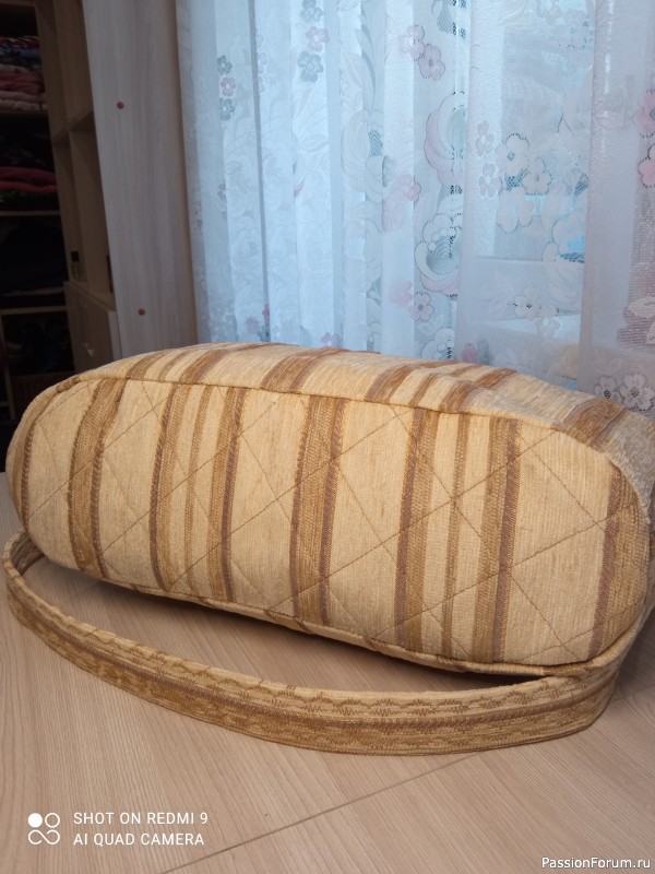 Летняя сумка из мебельной ткани и сумка из зонтика