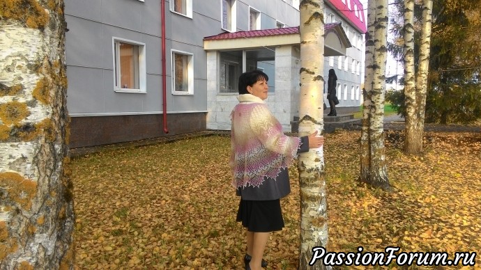 Шали по схемам Ольги Бочкаревой