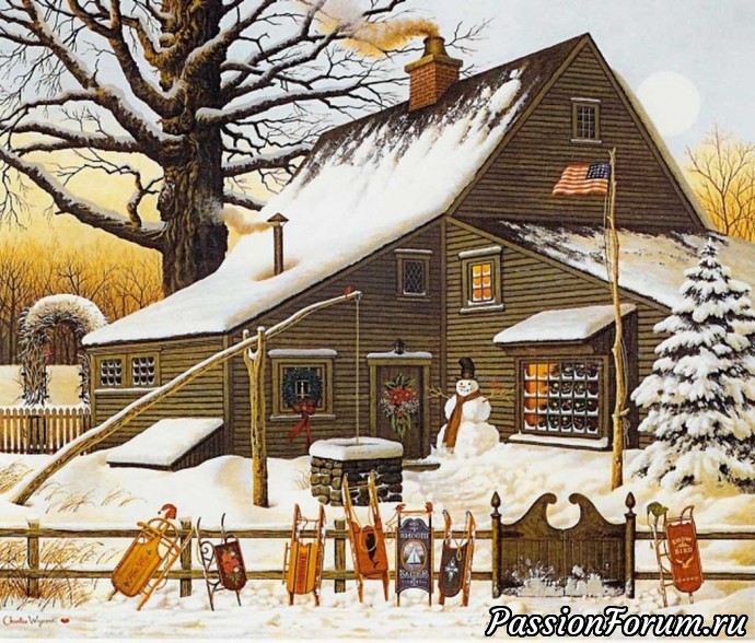 Знакомьтесь: художник Чарльз Высоцки (Charles Wysocki)