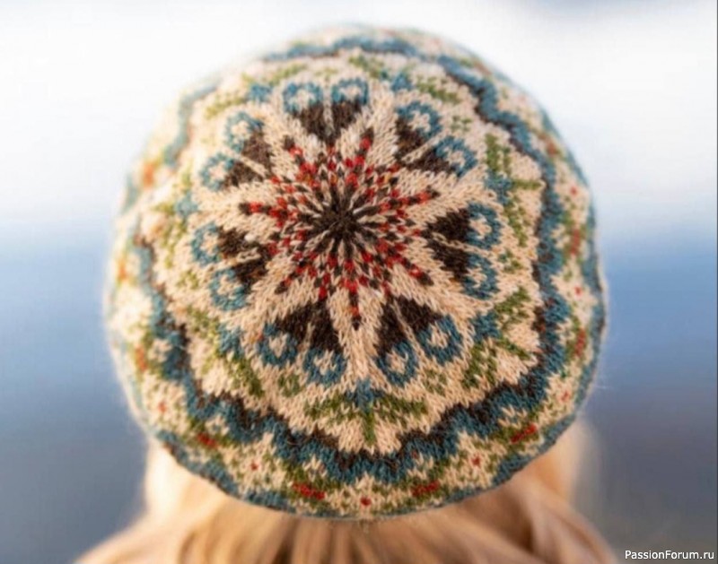 Шапка «Снежное кружево». Схемы