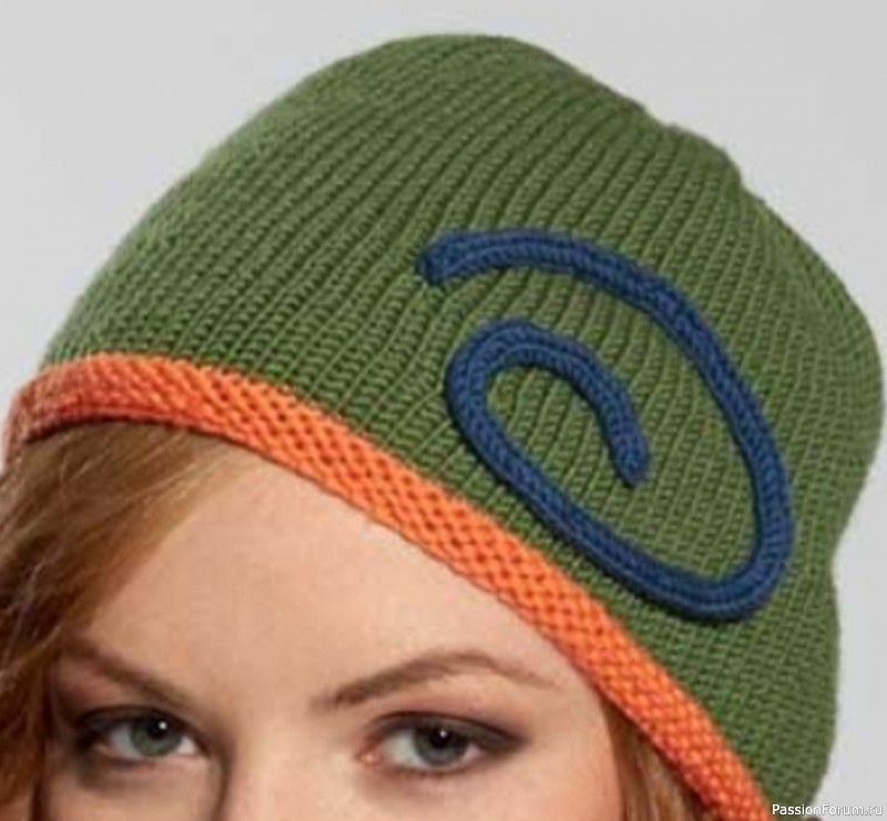 Вязаная шапочка-феска. Описание