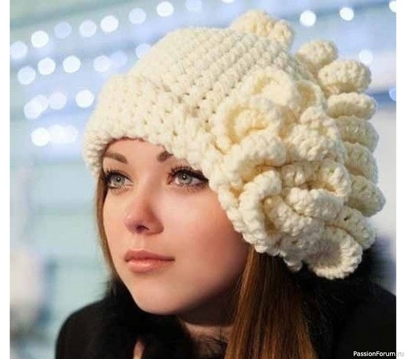 Шапочка "Парижанка". Описание