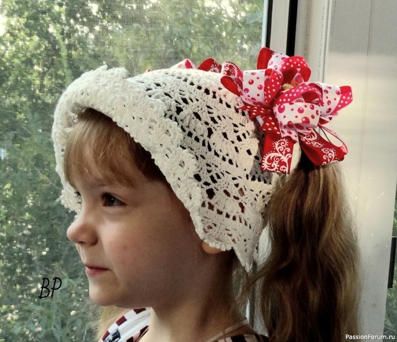 Советская панамка крючком