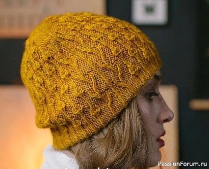 Шапка и снуд Solidago Set by illitilli. Схема