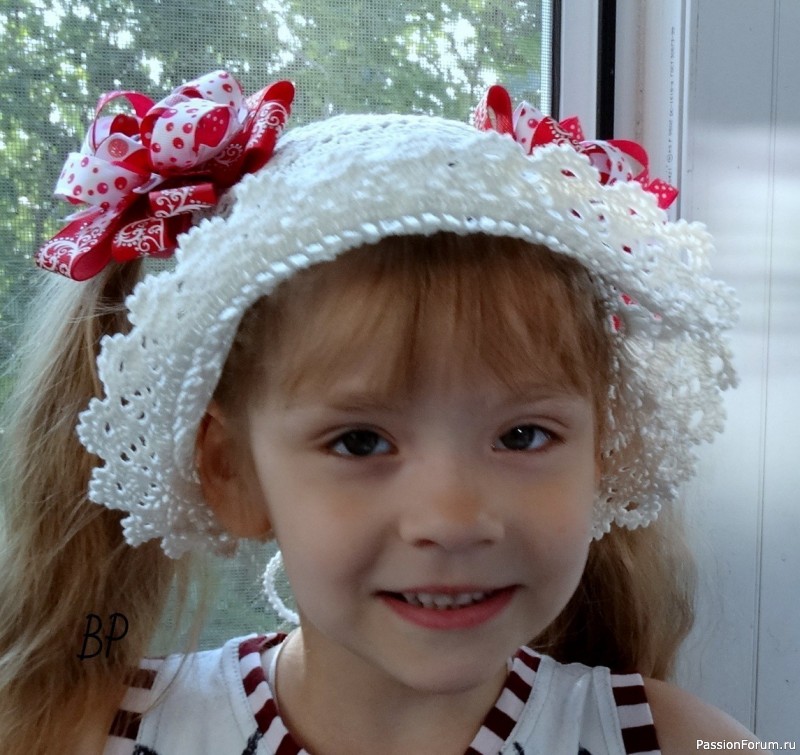 Советская панамка крючком