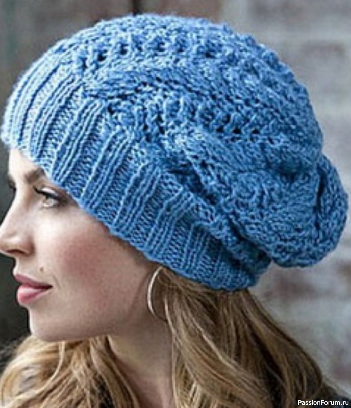 Шапка "Мимоза". Описание