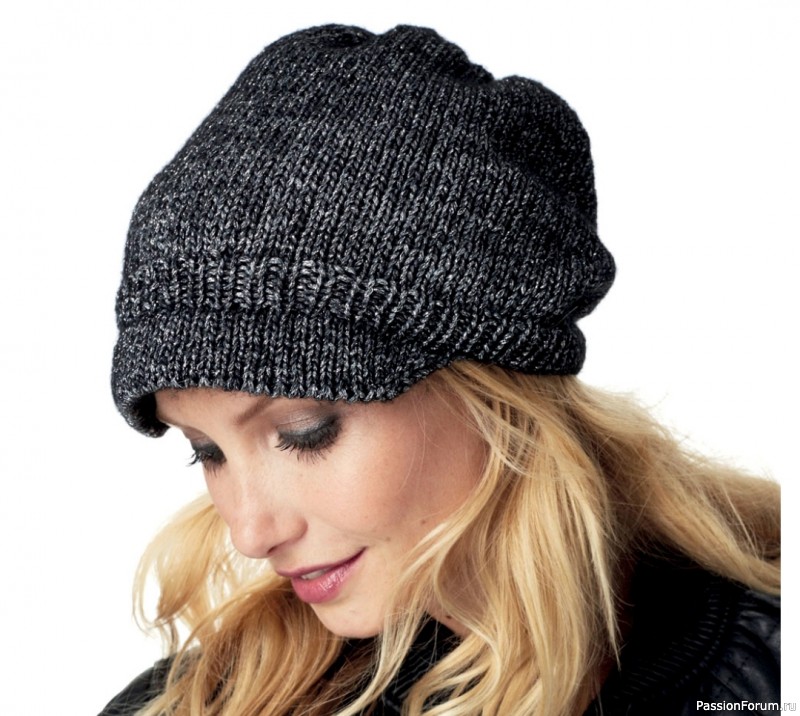 Шапка с козырьком. Описание