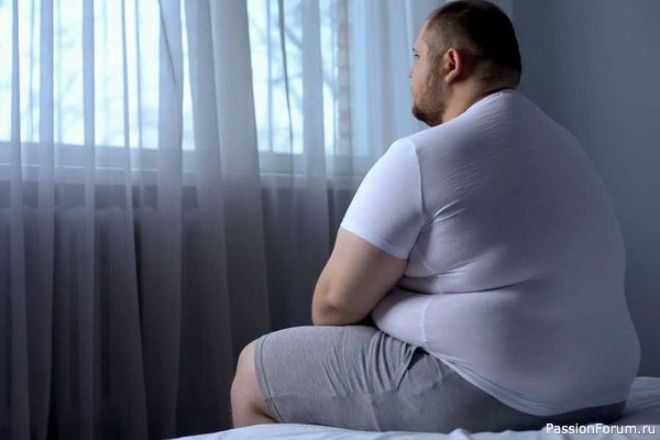 Люди с лишним весом подвержены депрессии больше остальных