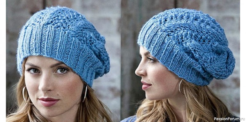 Шапка "Мимоза". Описание