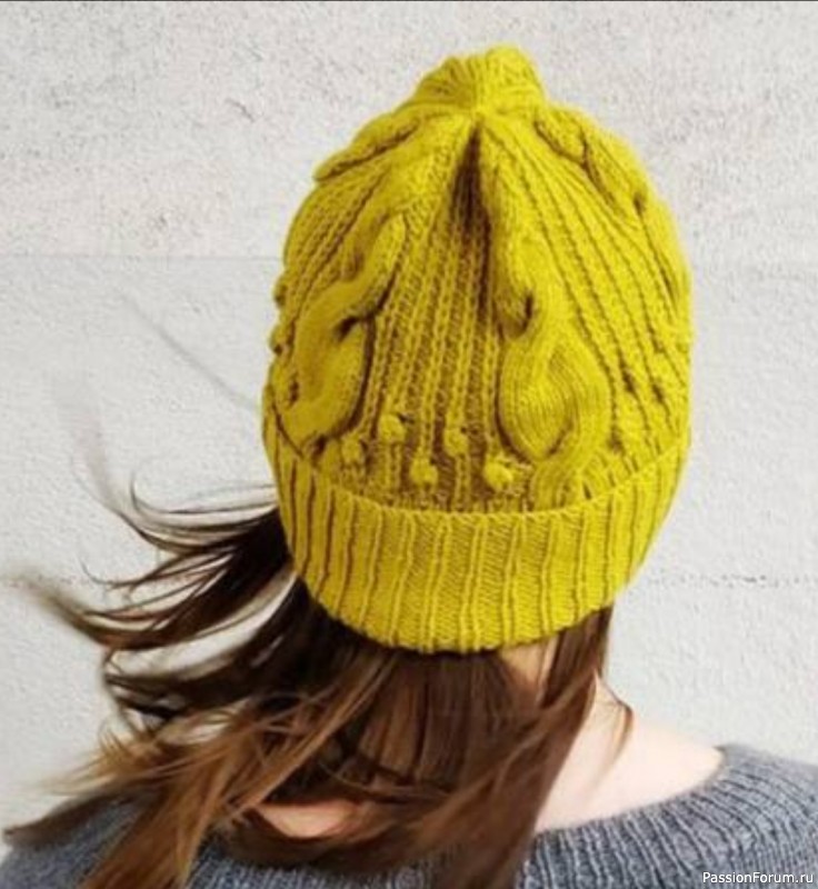 Яркая весенняя шапочка. Схемы