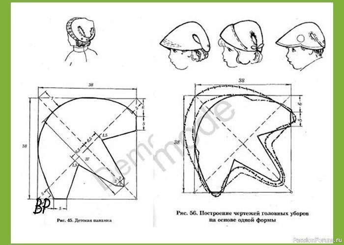 Советская панамка крючком