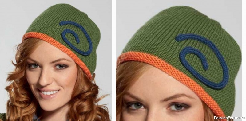 Вязаная шапочка-феска. Описание