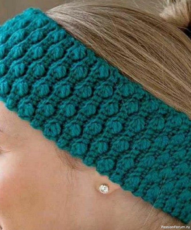 Повязка на голову, когда сезон шапок уже прошел